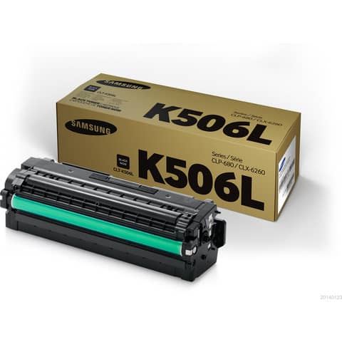 Toner alta capacità CLT-K506L Samsung nero SU171A